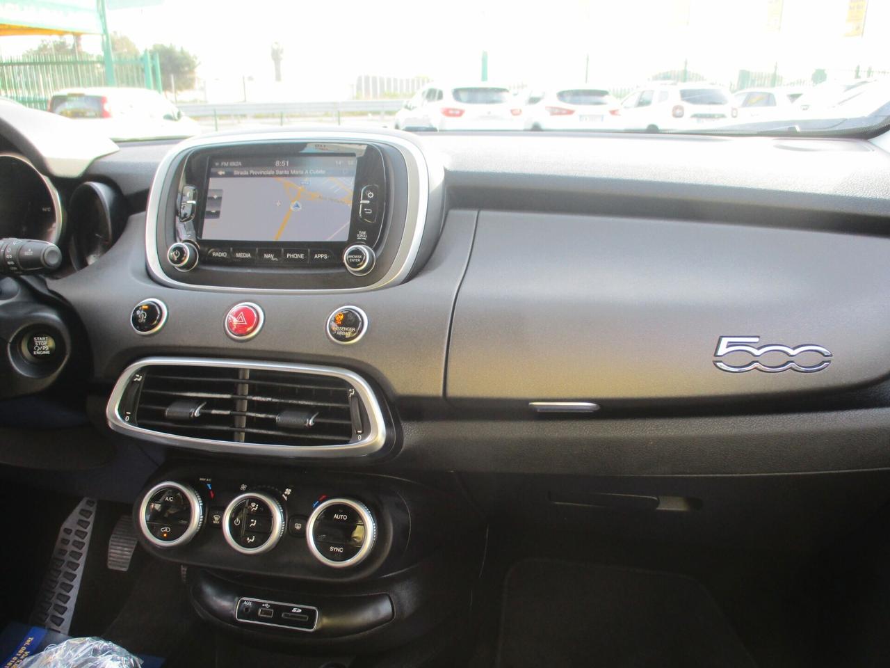 Fiat 500X 1.6 M-JET 120CV E6 **CROSS* PELLE/NAVI/PDC