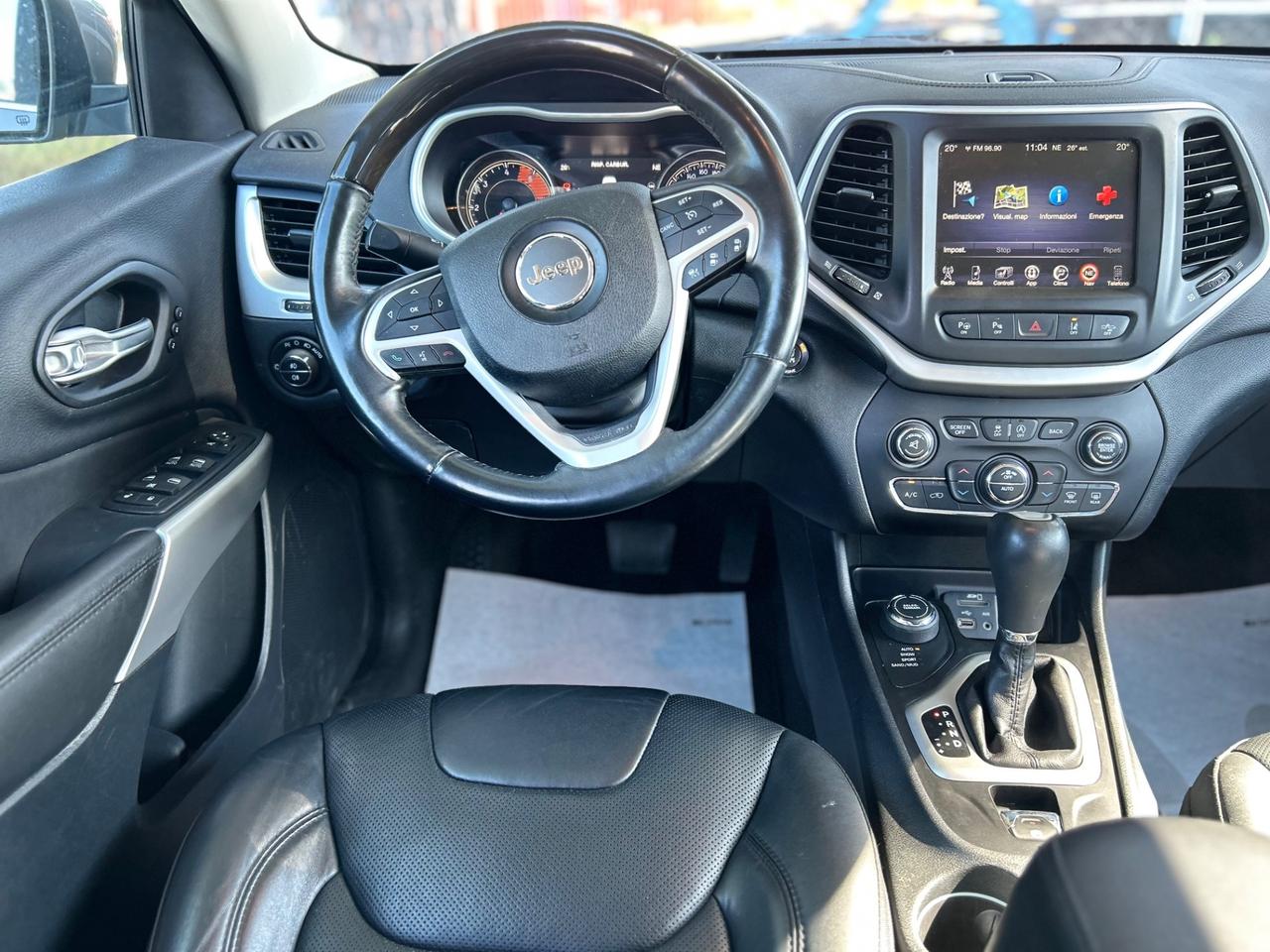 Jeep Cherokee 2.2 Mjt II 4WD Active Drive Overland *GANCIO TRAINO*MOTORE REVISIONATO*