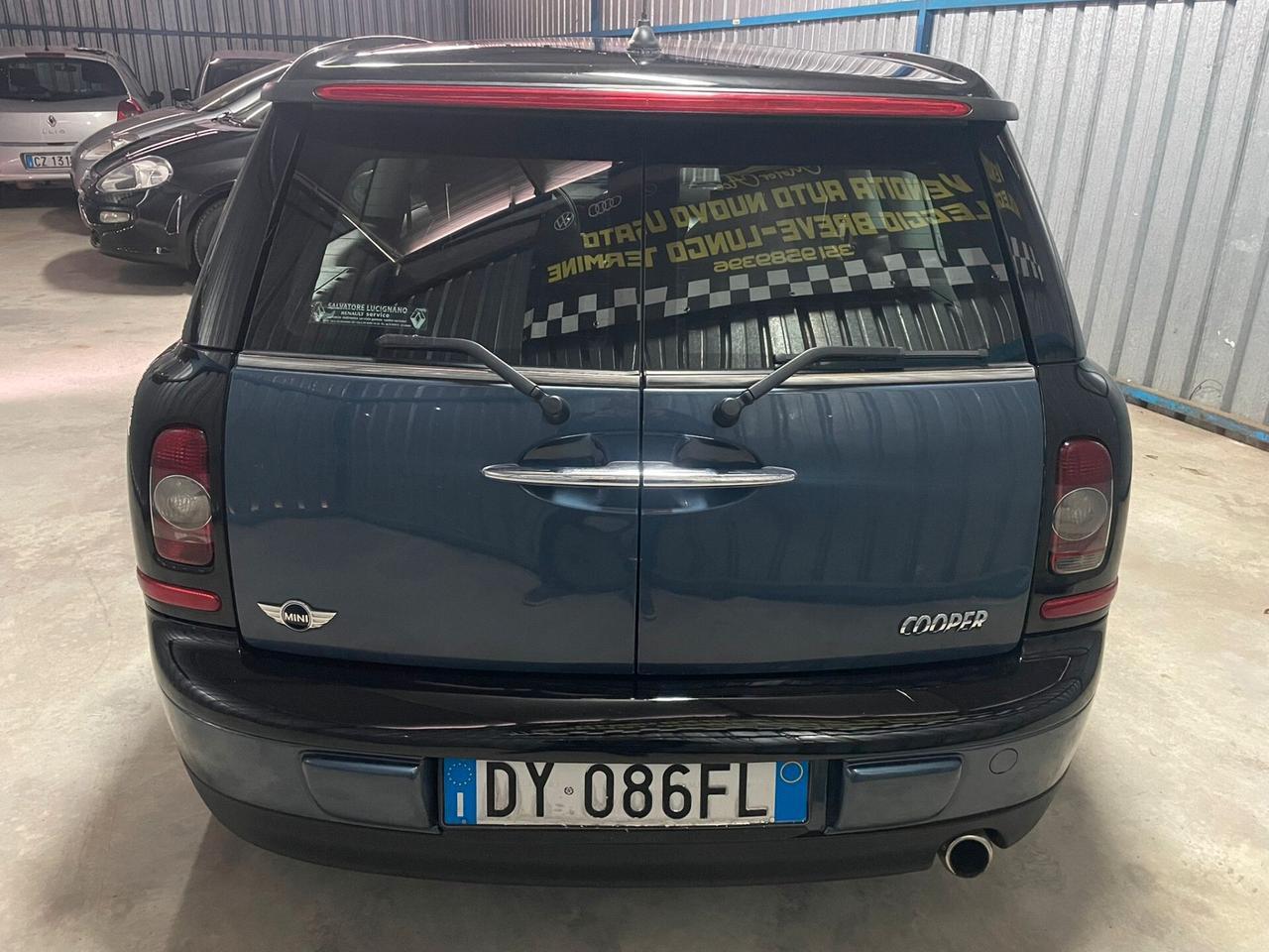 MINI COOPER CLUBMAN UNICO PROPRIETARIO NEOPATENTATI