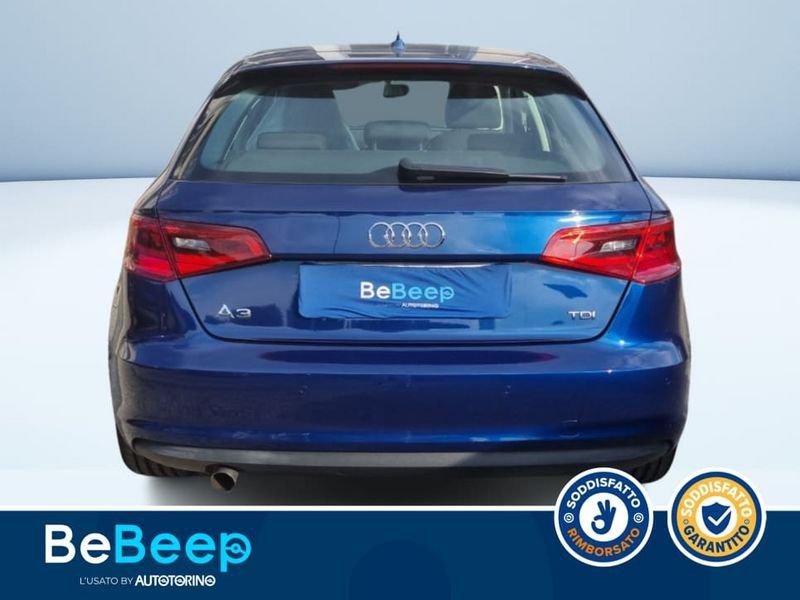 Audi A3 SPORTBACK 1.6 TDI AMBIENTE 110CV S-TRONIC E6
