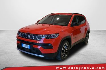 JEEP COMPASS 1.6 M-JET 16V 130CV 6M. 2WD LIMITED ( FARI LED - COCKPIT - ADAPTIVE CRUISE - PELLE - MIRROR - TELECAMERA POST. ) KM 28000