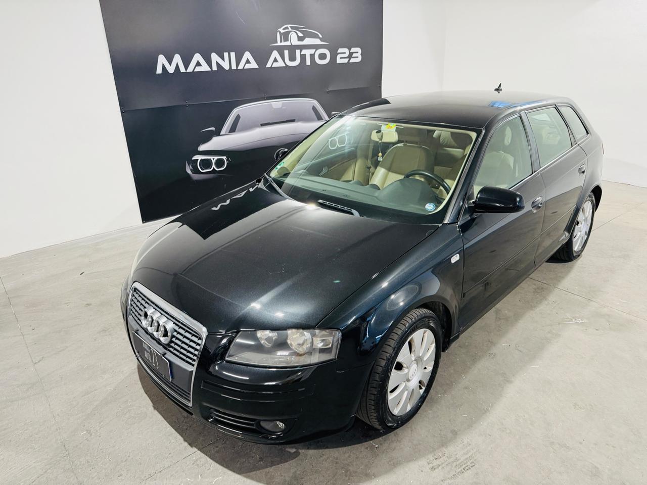 Audi A3 SPB 2.0 16V TDI Ambition*PELLE*NAVI*MANUALE*