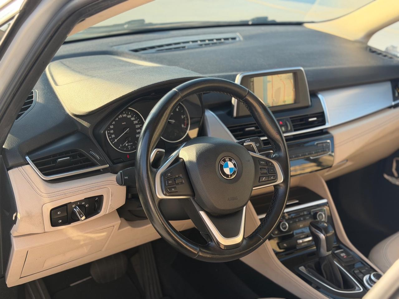 Bmw 218d berlina 150cv luxury - euro6 km 135.000