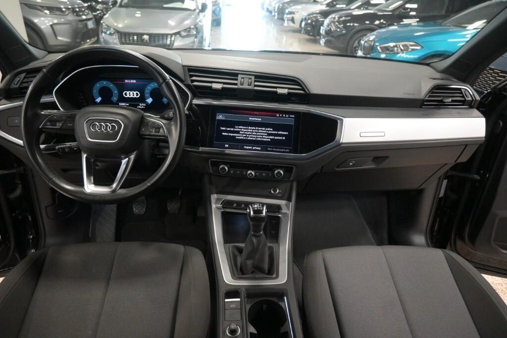 AUDI Q3 35 TDI 150CV 6M. BUSINESS ADVANCED ( FARI LED - VIRTUAL COCKPIT - ADAPTIVE CRUISE - NAVI - MIRROR - PDC - CERCHI 19 )