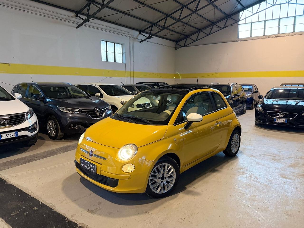 Fiat 500 Tetto panoramico perfetta 2014