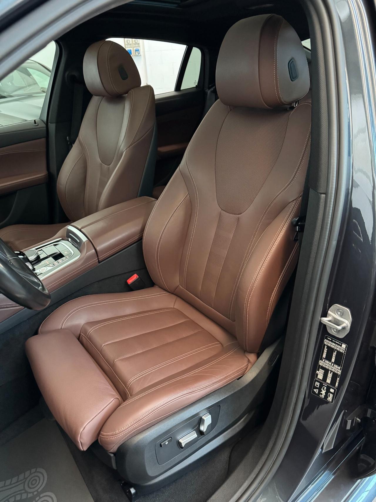 BMW X6 40d MSport Xdrive mhev 3.0cc 340cv Tagliandi Ufficiali Tetto Apribile