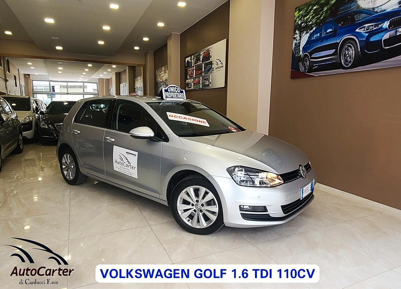 Volkswagen Golf 1.6 TDI 110CV* PERFETTA*