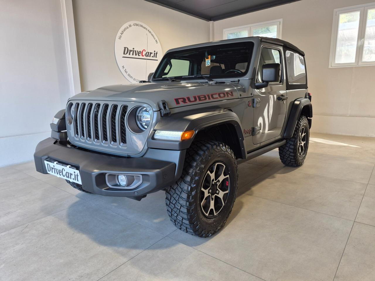 Jeep Wrangler RUBICON 2.0 TURBO BENZINA 4WD 3 PORTE AUTOMATICA TETTO APRIBILE 1 PROPRIETARIO