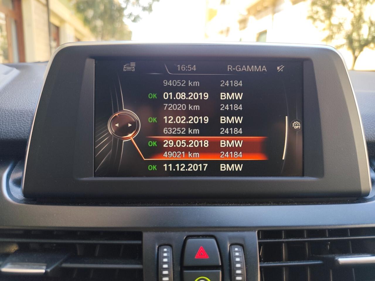 BMW 218d Active Tourer 150CV AUTOMATICA NAVI