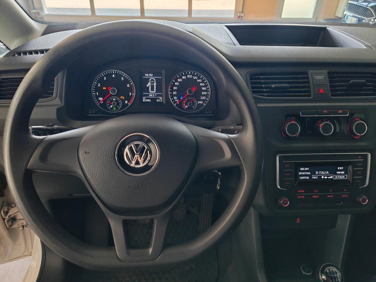 Volkswagen Caddy 1.4 TGI Furgone cargo VAN 2 posti autocarro metano