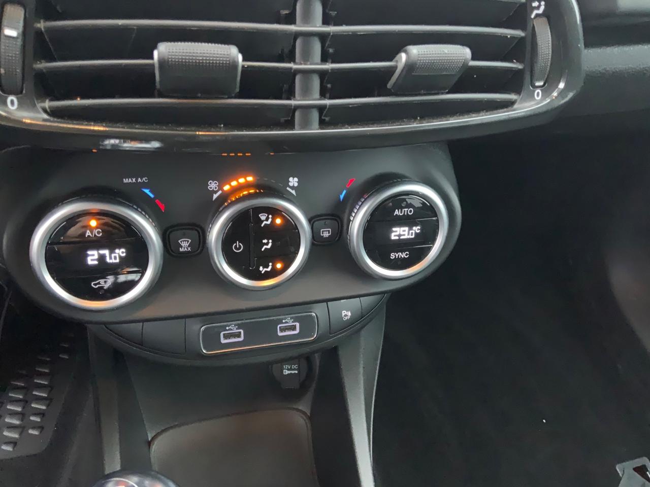 Fiat 500X 1.0 T3 120 CV Cross ROSSA TETTO NERO