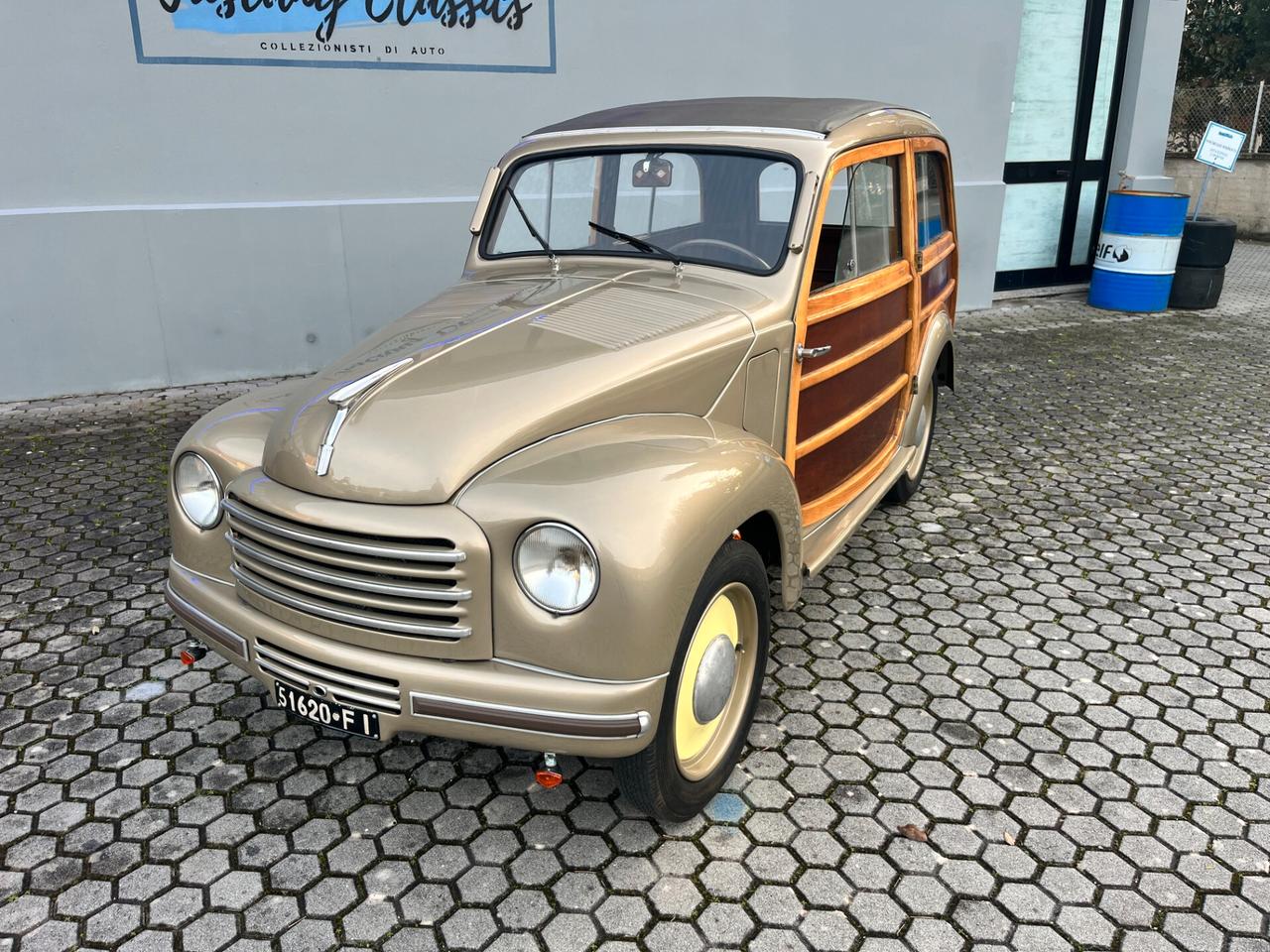 Fiat Topolino 500 C Gardiniera Legno