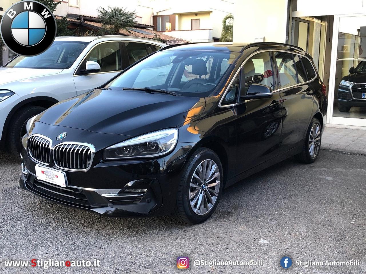 BMW 218d Gran Tourer Luxury 7 POSTI PELLE