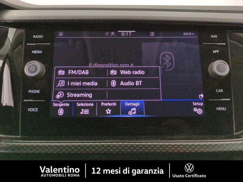 Volkswagen T-Cross T-Cross 1.0 TSI 110 CV Style
