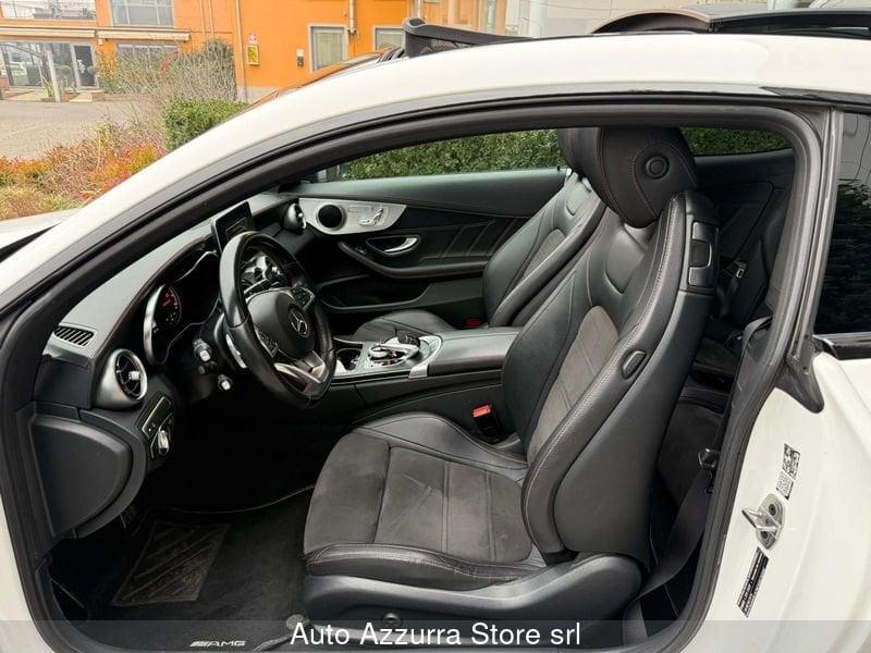 Mercedes-Benz Classe C C 43 4Matic AMG Coupé *TETTO, C19, SCARICO, PACK NIGHT, PROMO AZZURRA*