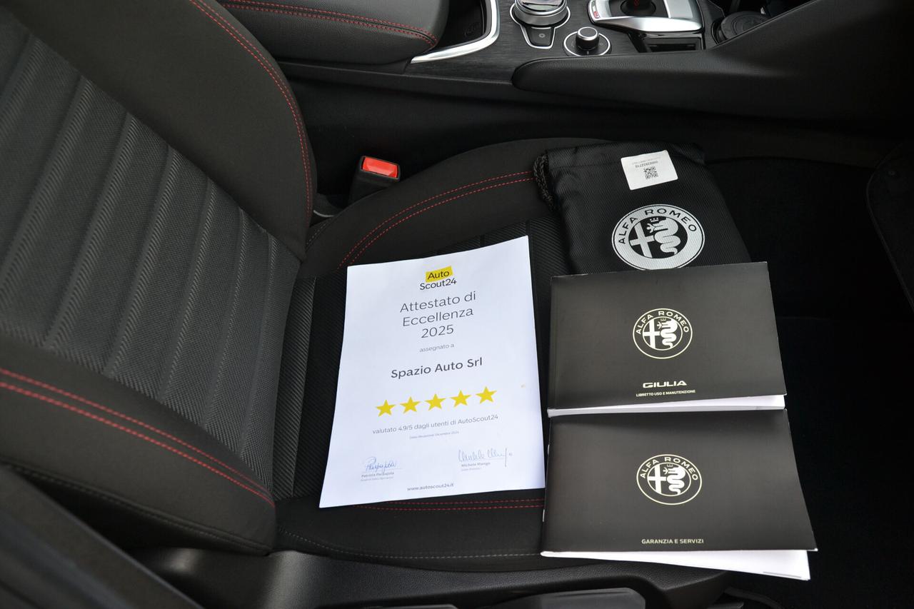 Alfa Romeo Giulia 2.0 200CV AT8 NAV LED RCAM PDC *PREZZO VERO*