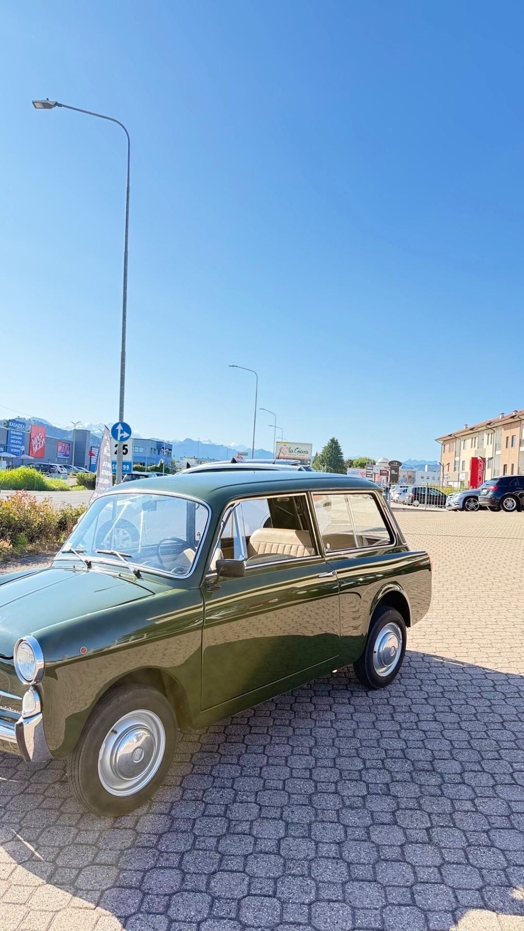 AUTOBIANCHI BIANCHINA PANORAMICA 1970 RESTAURATA !!
