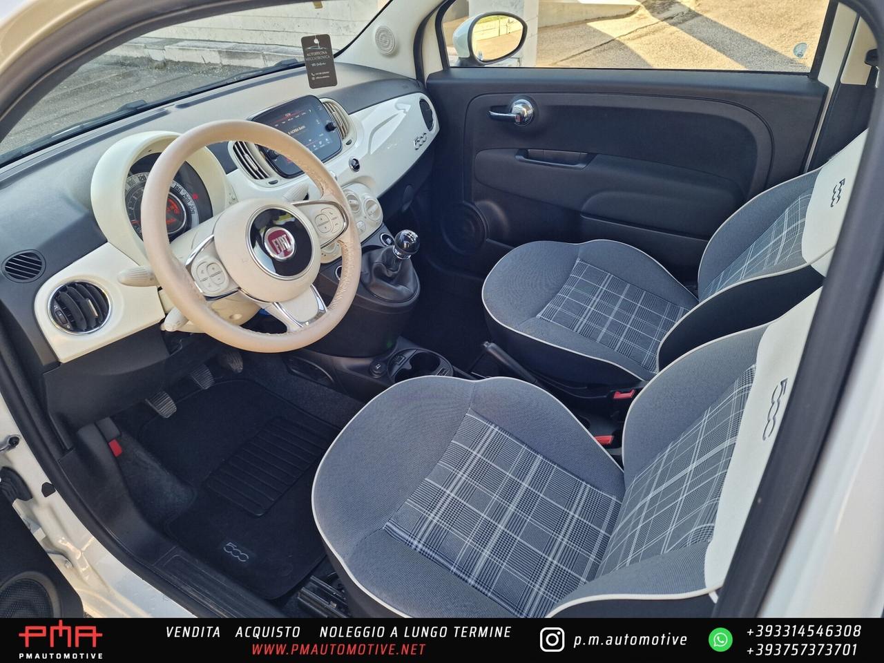 Fiat 500 1.2 Lounge easypower Gpl 69cv my20