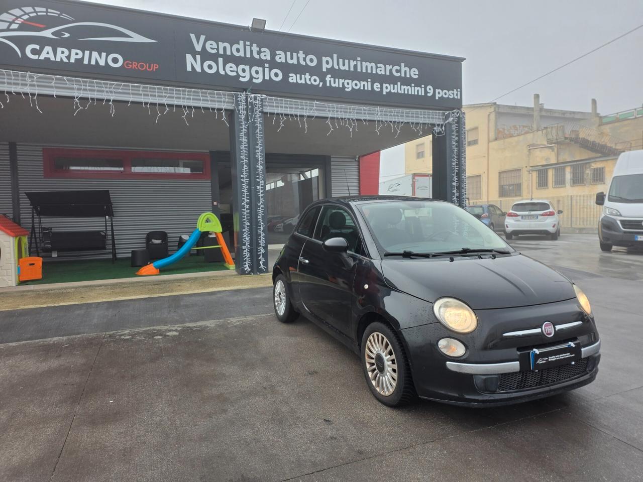 Fiat 500 1.2 Lounge Mat black