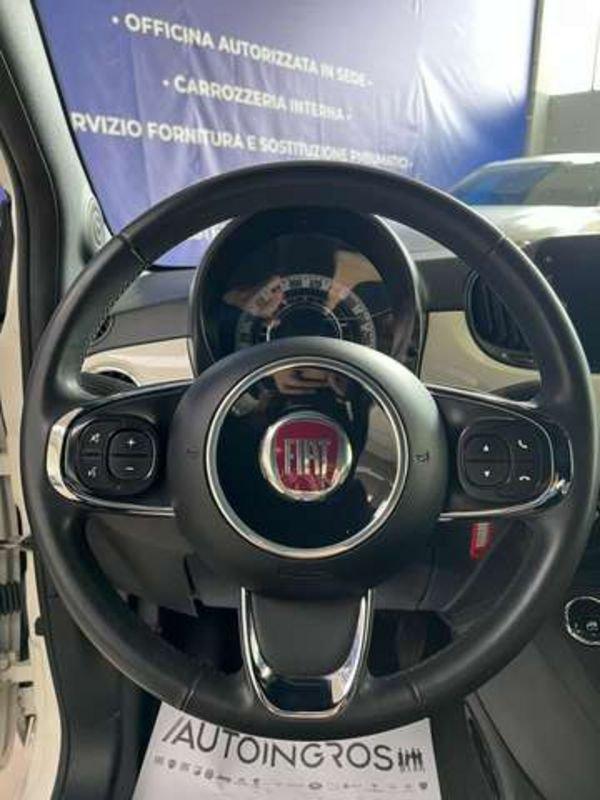 FIAT 500 1.0 hybrid Lounge 70cv s&s USATO GARANTITO