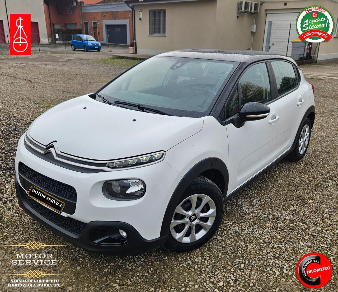 Citroen C3 1.2 benzina da 69€ mese