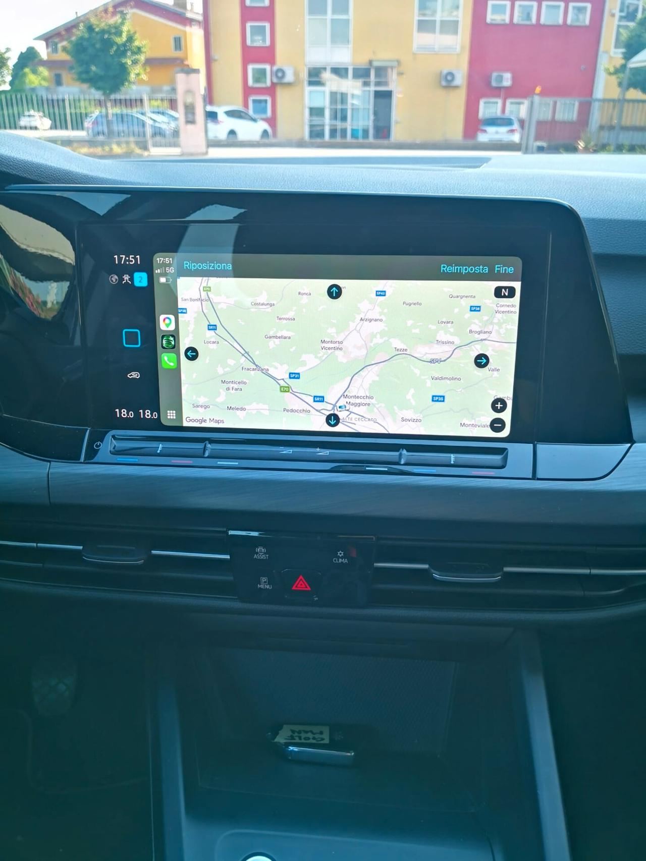 Volkswagen Golf 2.0 TDI 115CV Style **TELECAMERA**FULL LED**CAR PLAY**