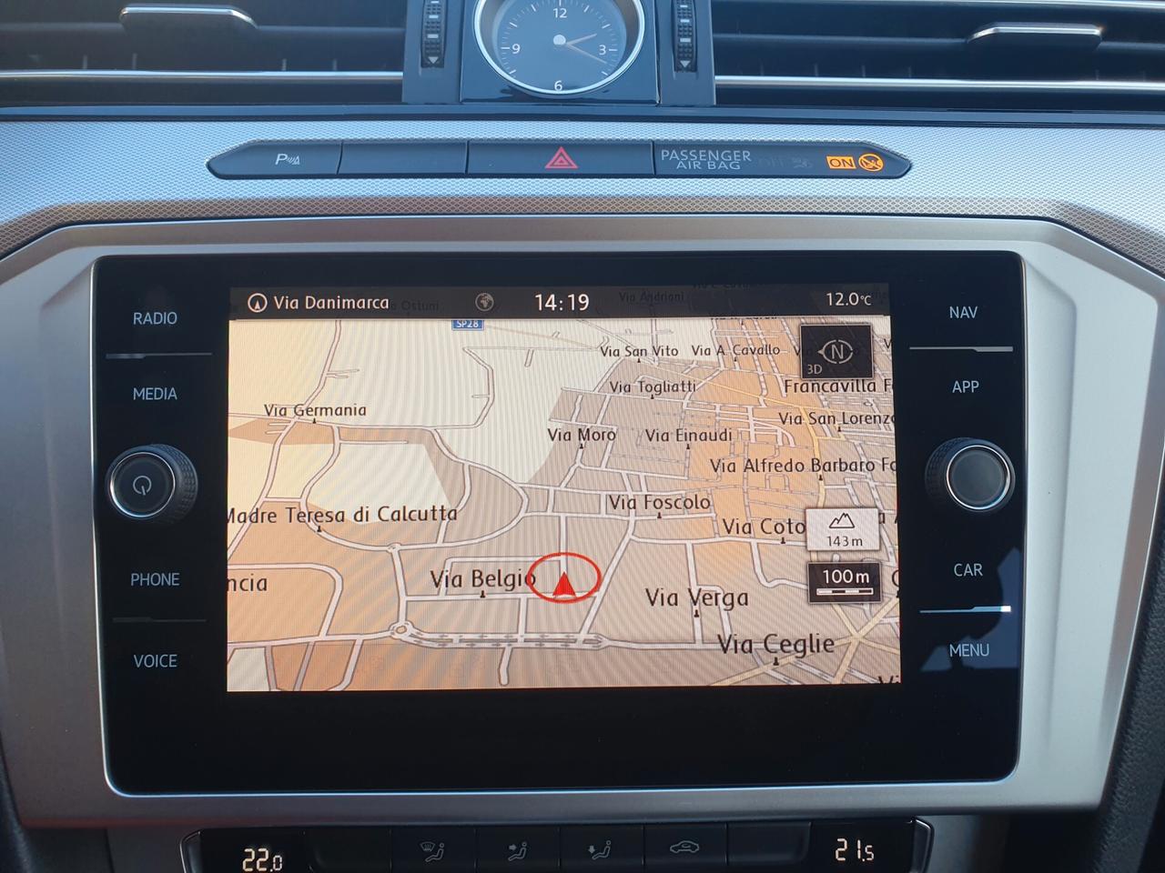 VW Passat Variant 1.6 TDI 120 CV DSG my 19