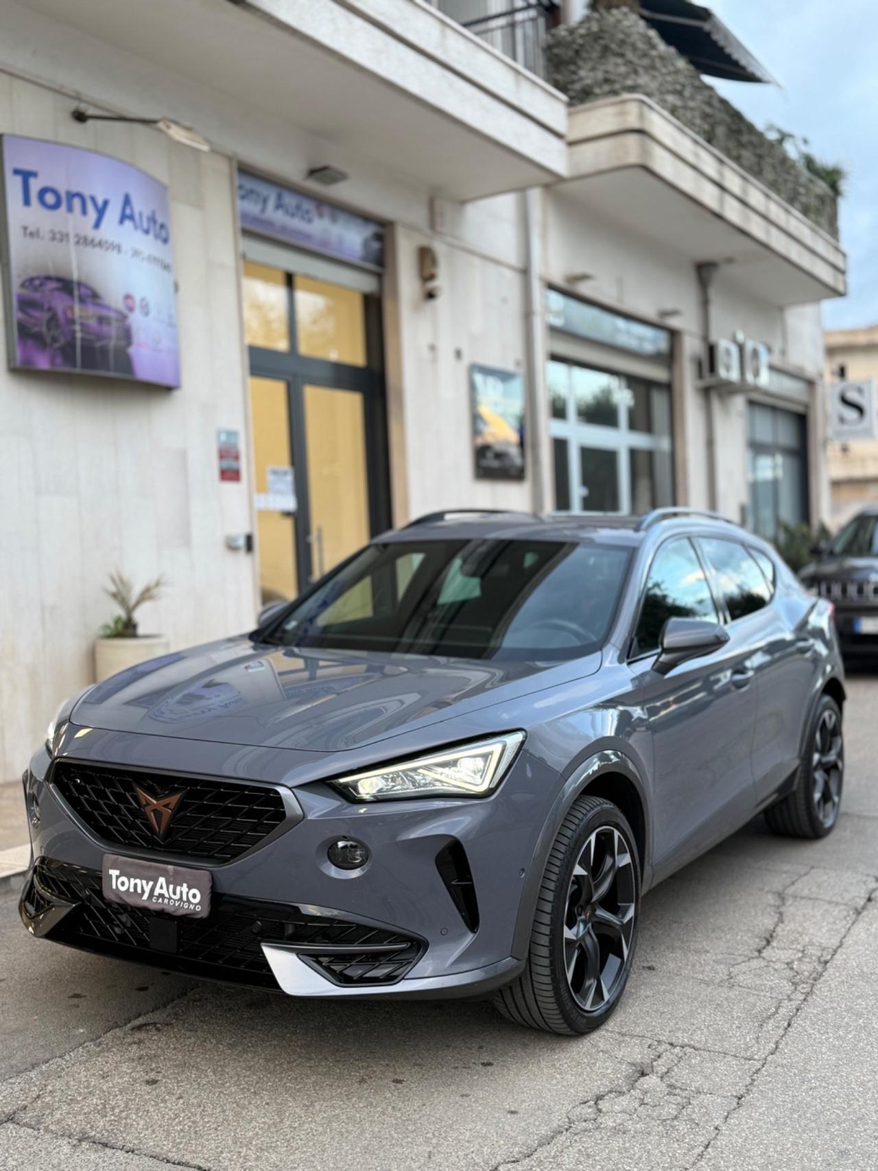 Cupra Formentor 2.0 TDI 4drive 150cv dsg LUCI SOFFUSE,TELECAMERA,NAVI,APPLE CARPLAY,FULL LED,INTERNI PARZ. IN PELLE