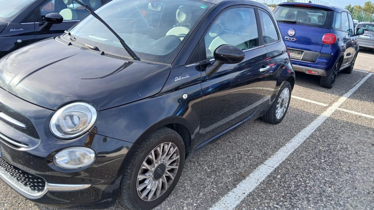 Fiat 500 1.0 Hybrid Dolcevita,Navi Pelle Tetto