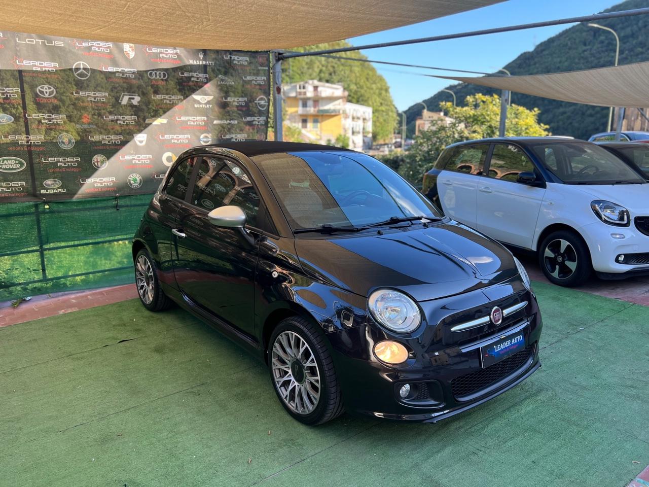 Fiat 500 C 1.2 S cabrio MISTO PELLE/BLOCK SHAFT