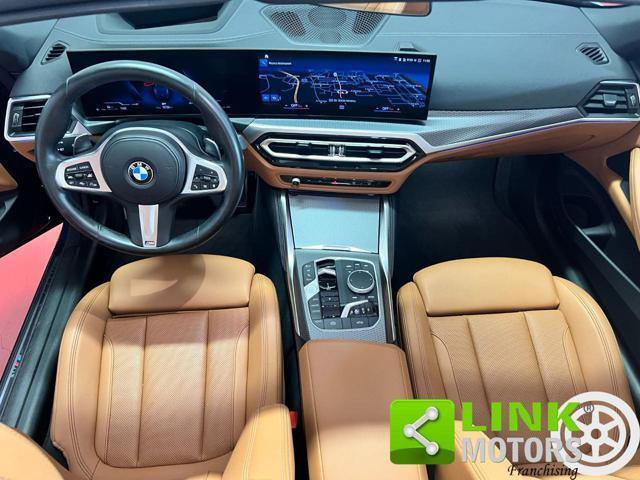 BMW 420 i Cabrio Msport - GARANTITA - TAGLIANDI