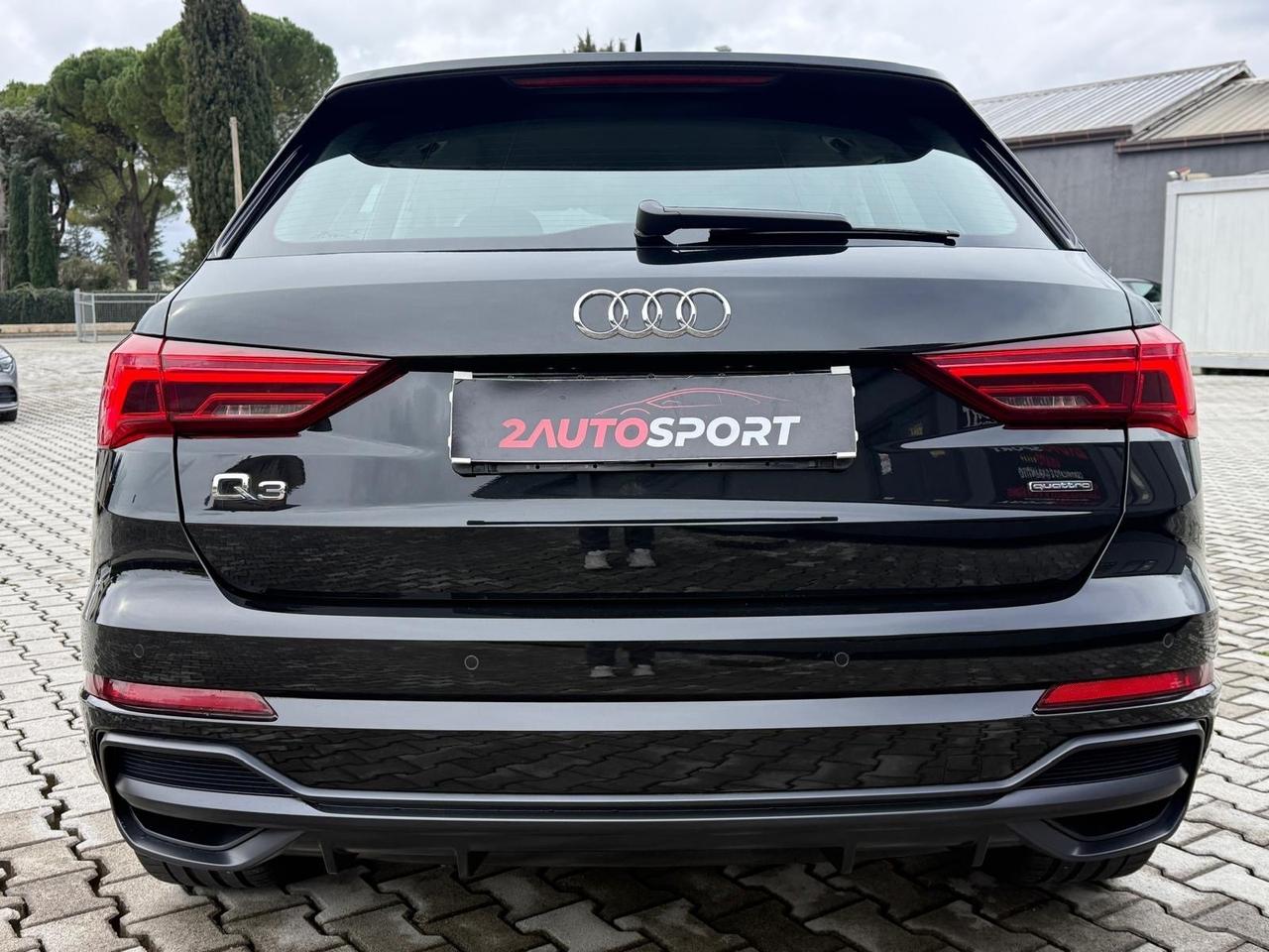 AUDI Q3 QUATTRO S LINE 150cv UNICOPROPRIETARIO
