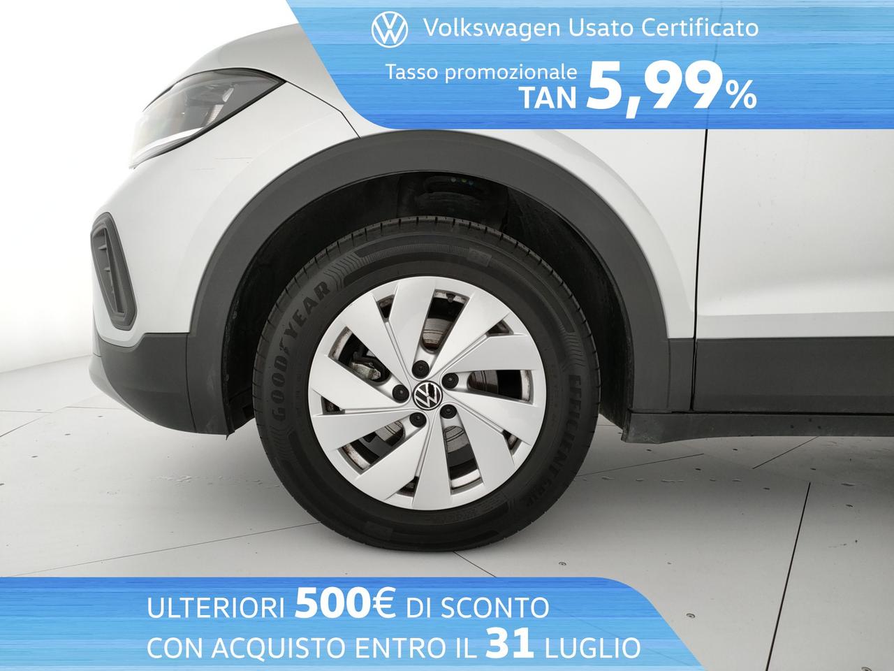 Volkswagen T-Cross 1.0 tsi life 115cv dsg