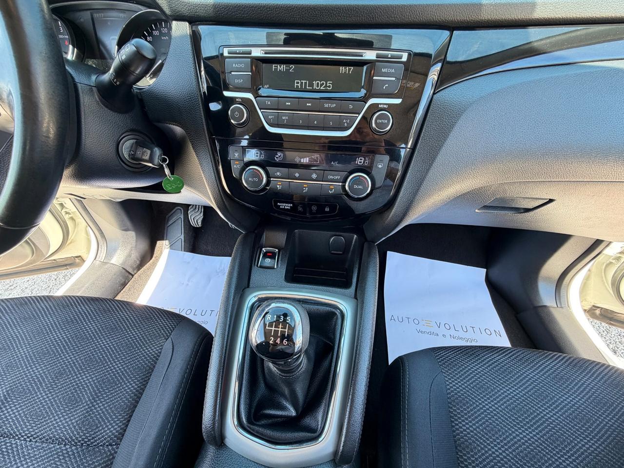 Nissan Qashqai 1.5 dCi 110 cv 109.184 km unico proprietario