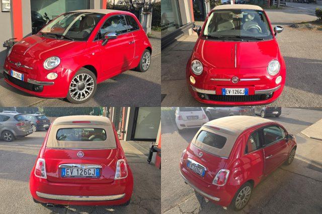 FIAT 500C C 1.2 Lounge CABRIO Neopatentati Pelle Sensori Par
