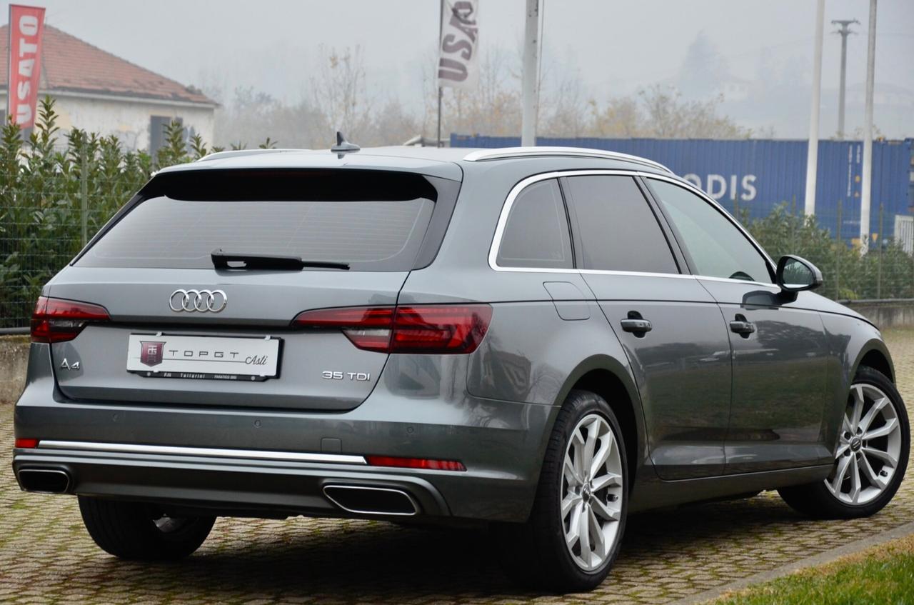 AUDI A4 AVANT 2.0 TDI BUSINESS SPORT 150cv S-TRONIC, UFF ITALIANA, SERVICE AUDI, EURO 6D, FARI LED, NAVI, VIRTUAL COCKPIT, PERMUTE