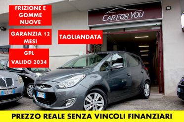 Hyundai iX20 *PREZZO REALE* 1.4 GPL VALIDO FINO AL 2034 90 CV GARANZIA 12 MESI KM REALI CERTIFICATI