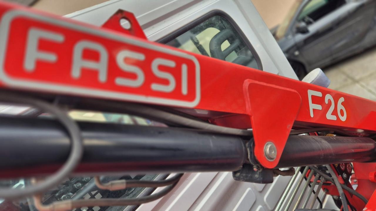 Fiat Ducato 35 2.0 MJT PM-DC Cassonato Doppia Cabina Gru Fassi F26