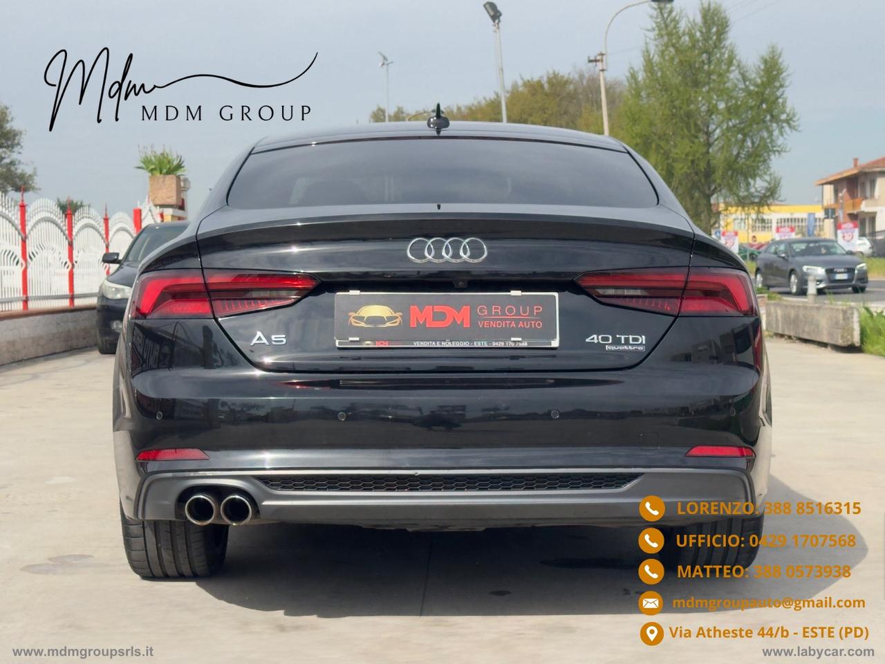 AUDI A5 SPB 40 TDI qu. S tr. S line edition