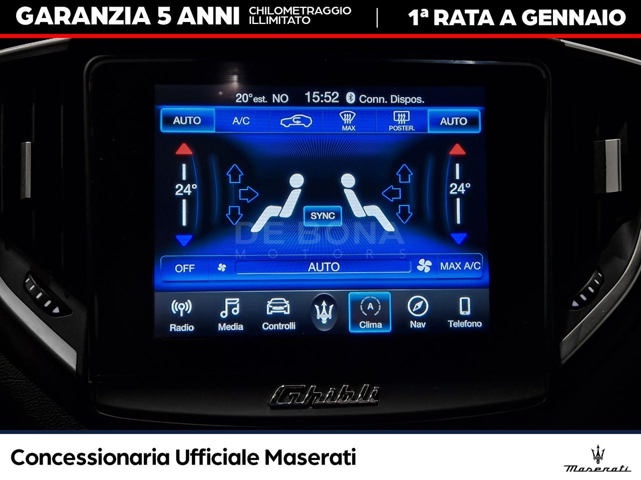 Maserati Ghibli 3.0 v6 ds ribelle black 275cv auto