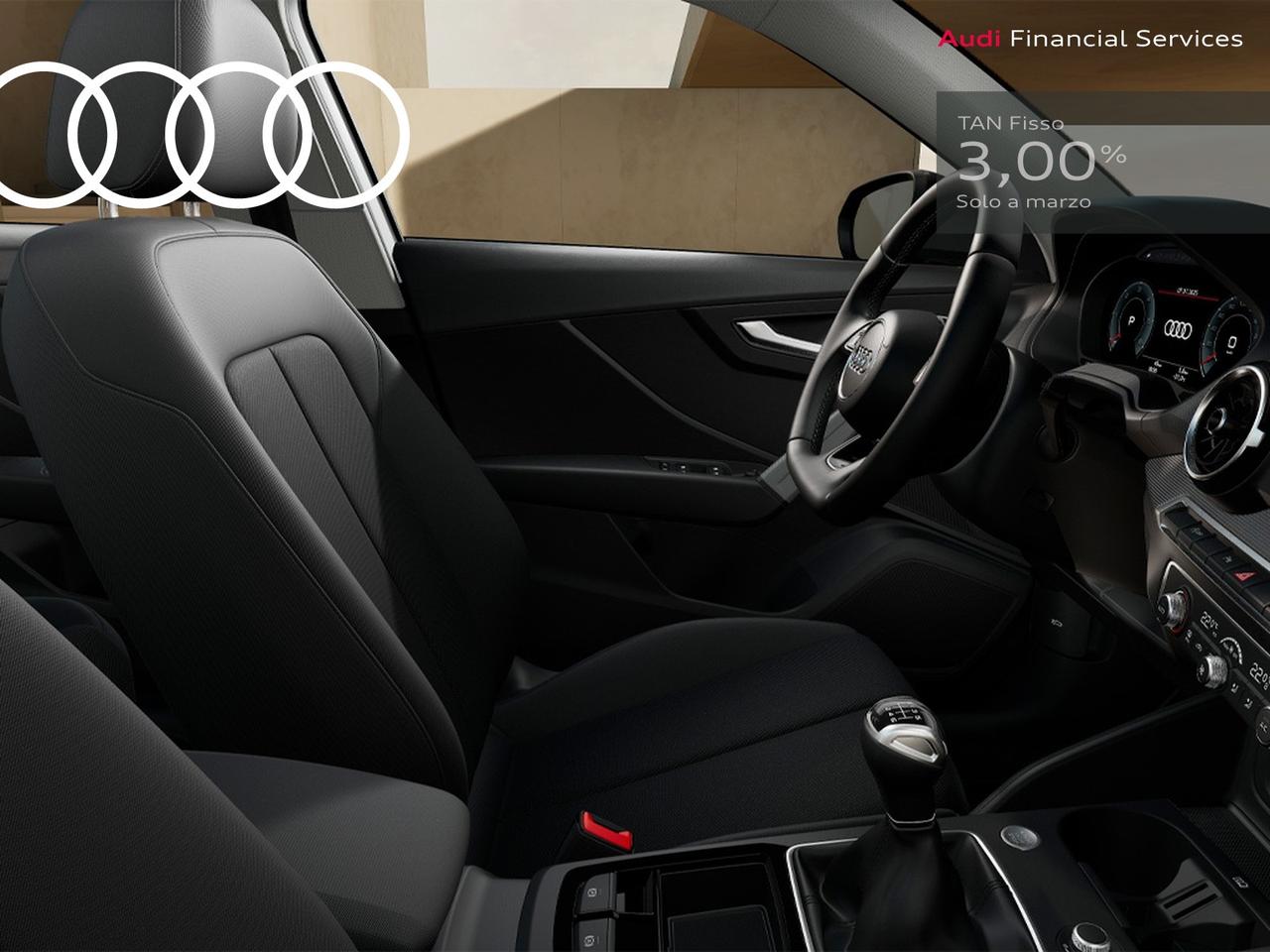 Audi Q2 30 2.0 tdi identity black