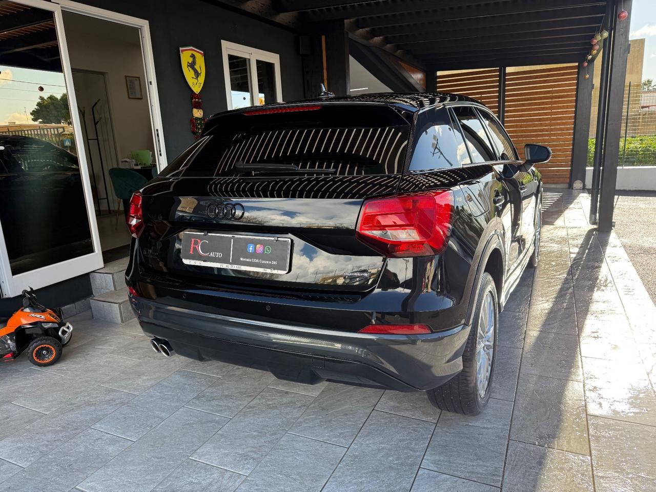 Audi Q2 35 TDI S tronic Identity Black FINANZIAMENTO INTERO IMPORTO CON MINI RATE