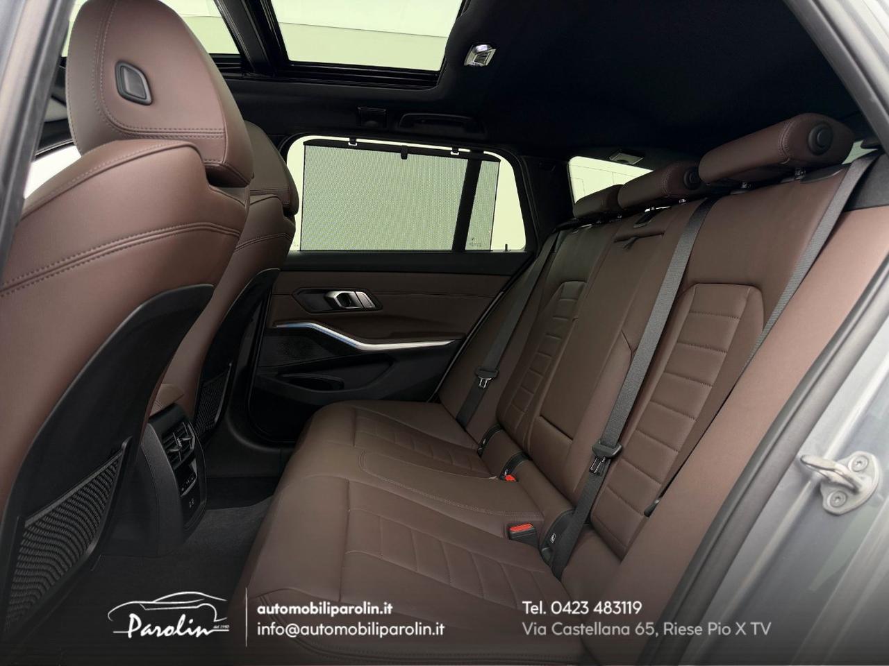BMW 330 d Touring 48V xDrive Msport Tetto-AssettoAdattivo-Pelle-Black pack