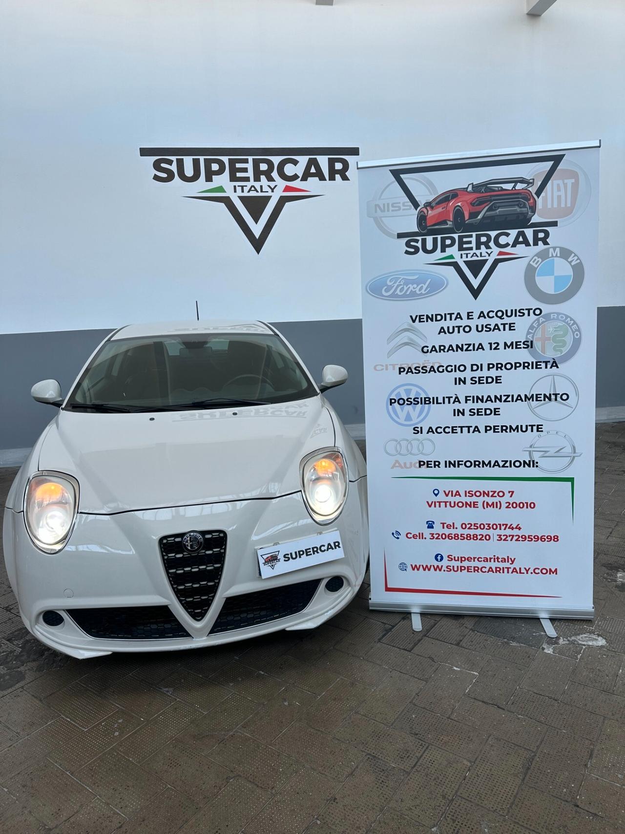 Alfa Romeo MiTo 1.4 Benz (Euro 5), impeccabile e garantita