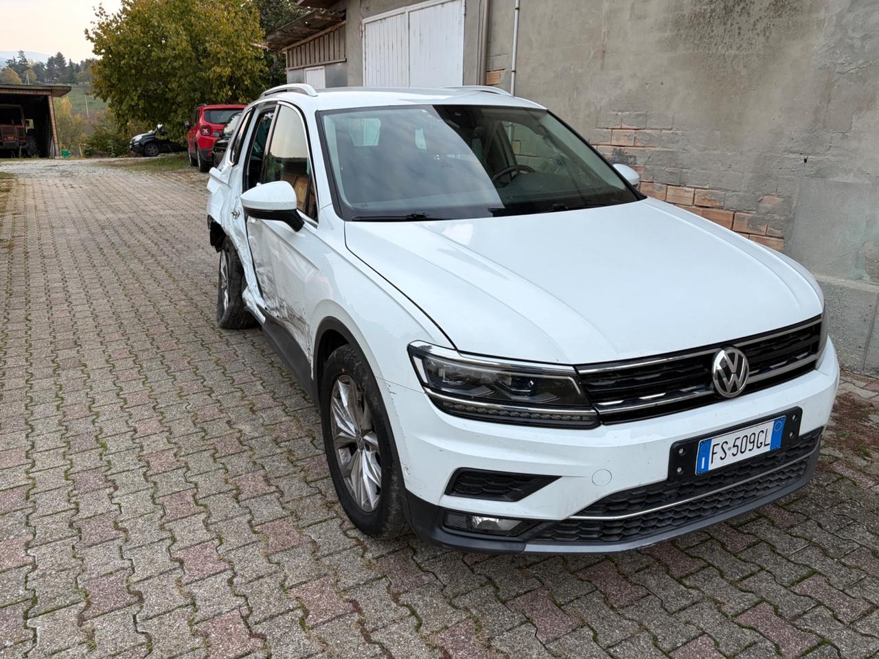 Tiguan 2.0 TDI DSG 4MOTION INCIDENTATO