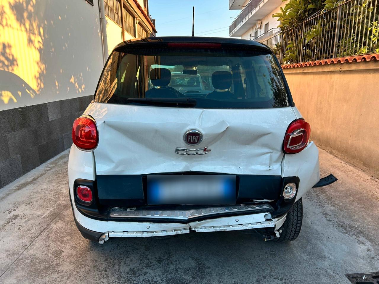 Fiat 500L 1.3 MJT 85CV Dualogic - 2015 Incidentata