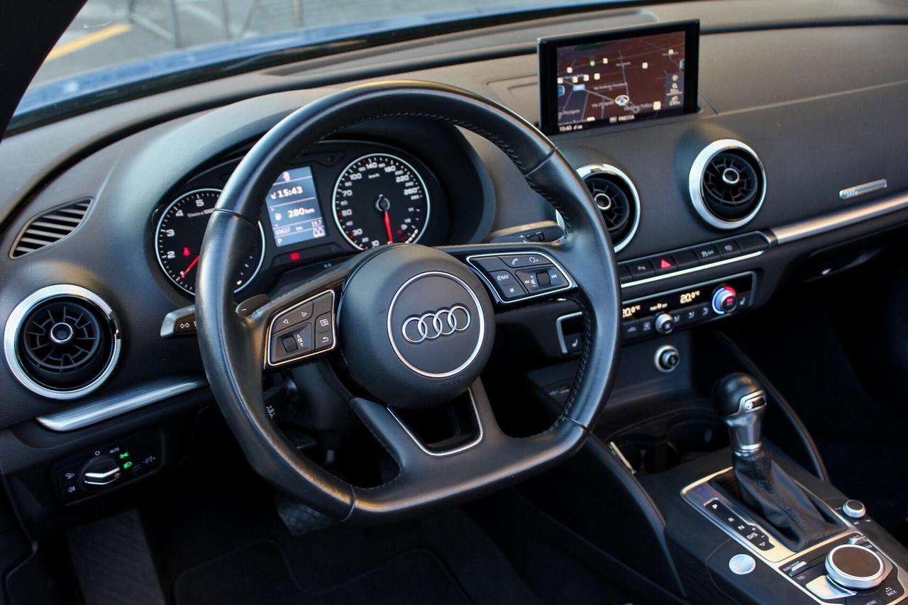 Audi A3 Cabrio 35 TFSI S-tronic ADMIRED SEDILI SPORTIVI PRONTA CONSEGNA!