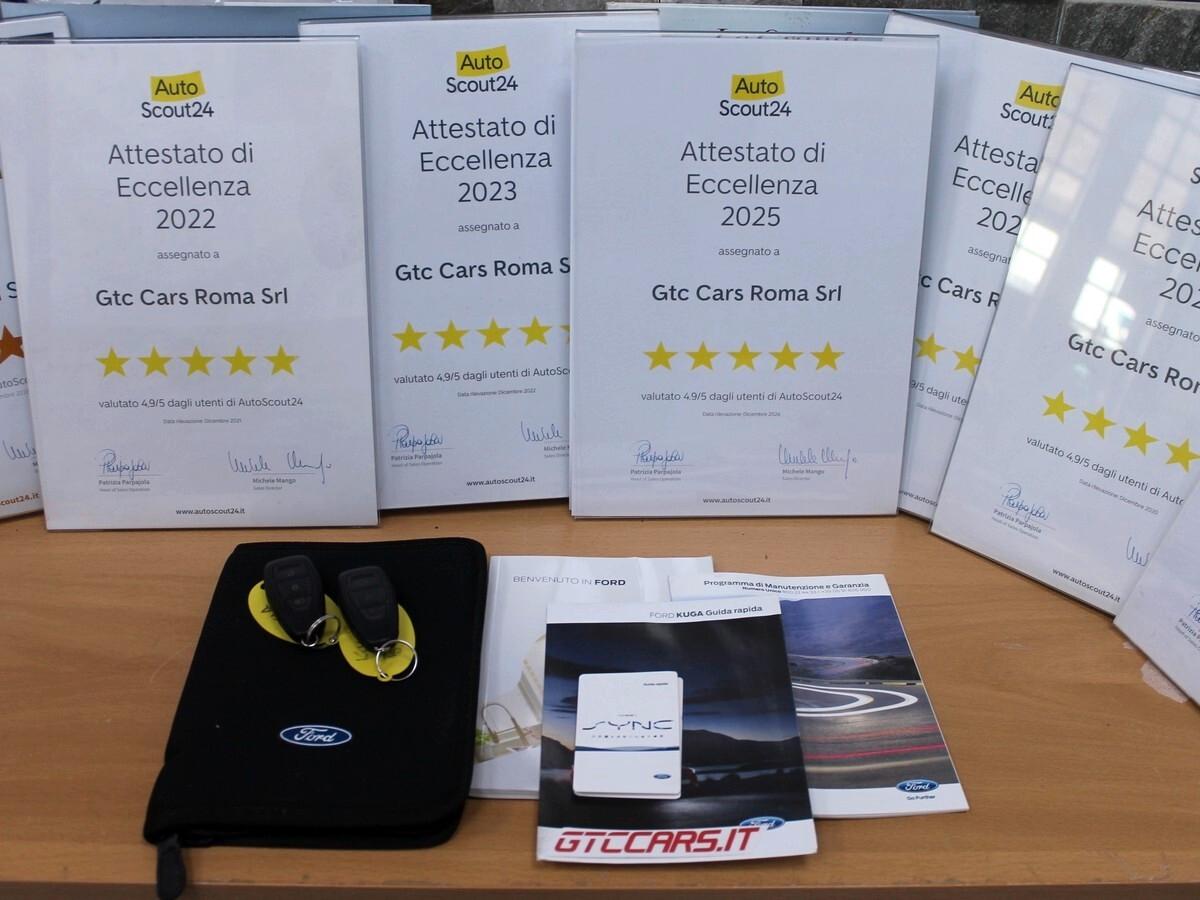 Ford Kuga 2.0 EcoBlue Hybrid 150 CV 2WD Titanium Business Telecamere Led CoPilot IVA DEDUC