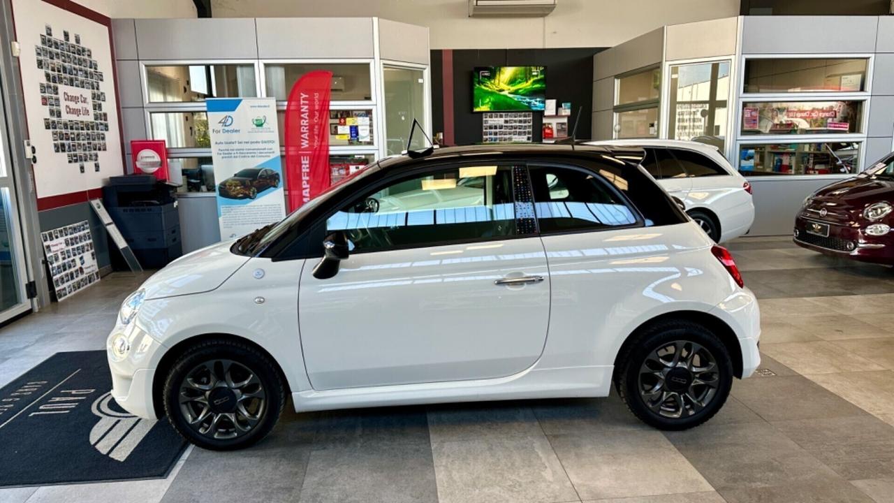 Fiat 500 1.0 Hybrid Hey Google