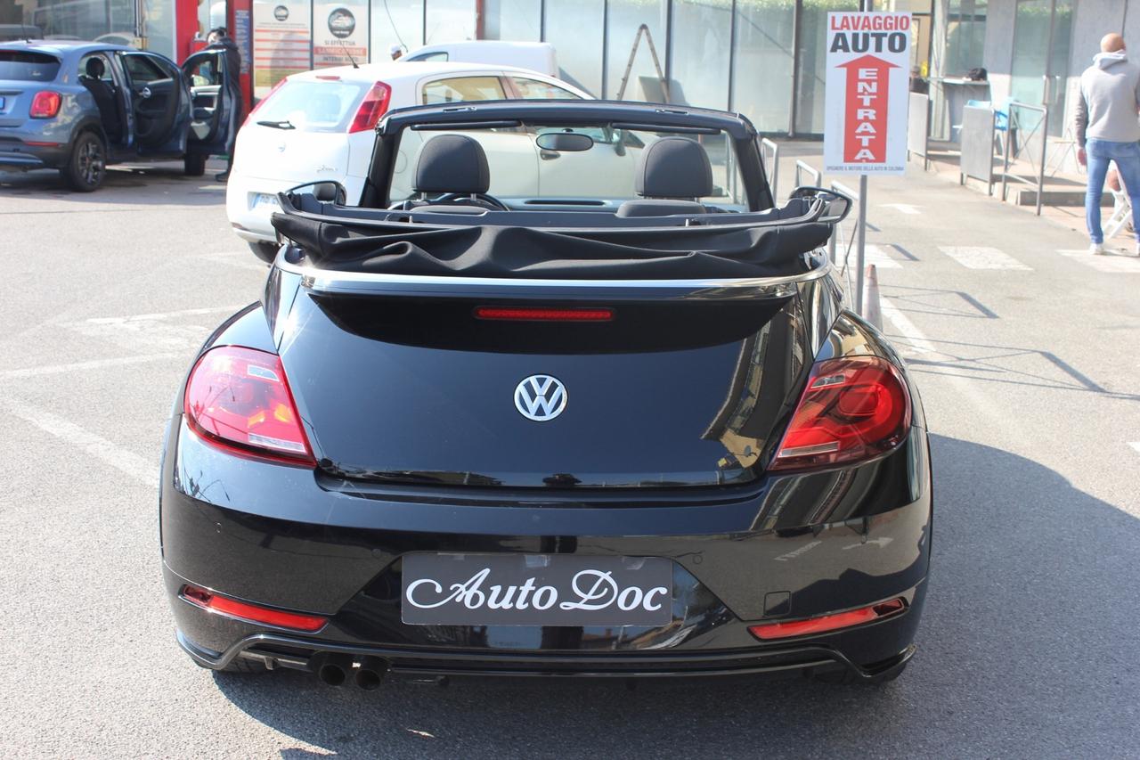 Volkswagen Maggiolino Cabrio 1.4 TSI Sport R-LINE NAVY SENSORI SEDILI RISCALDABILI